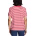  Ladies' Tee, 2-pack, White, Large