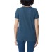  Ladies' V-Neck Lace Top, Blue, Small