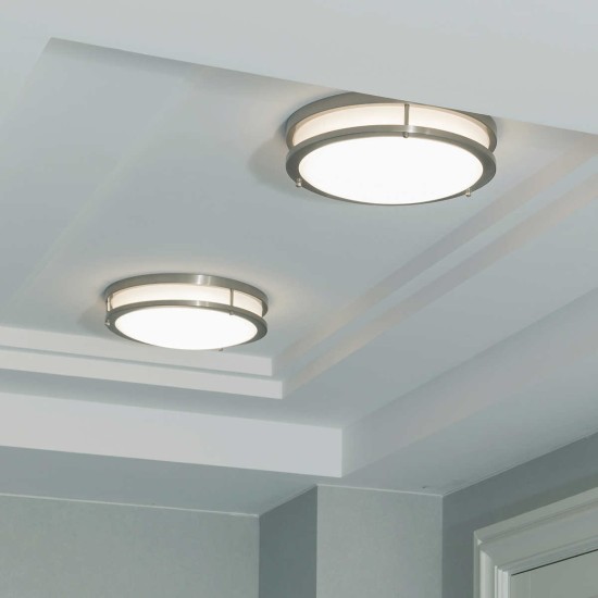  Lighting 14″ LED Flush Mount