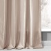 Exclusive Fabrics & Furnishings Ruched Taffeta 50″ x 108″ Curtain Panel, Antique Beige