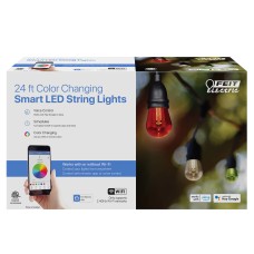 Feit 24′ LED Smart String Light Set