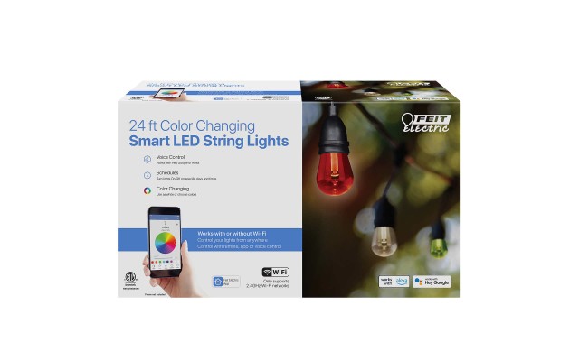 Feit 24′ LED Smart String Light Set