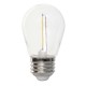  48' LED Filament String Light Set, White