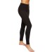  Ladies' Sueded Legging, 2-pack, Black, X-Large