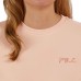  Ladies' French Terry Crewneck, Orange, Large
