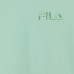  Ladies' French Terry Crewneck, Green, Large