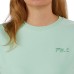  Ladies' French Terry Crewneck, Green, Large