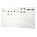  Sports Hook and Panel Set, White