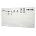  Sports Hook and Panel Set, White