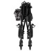 Freedom 3 Transport Wheelchair by , Black