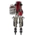 Freedom 3 Transport Wheelchair by , Red