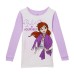 Frozen Kids' 4-piece Cotton PJ Set, One Color, 2T