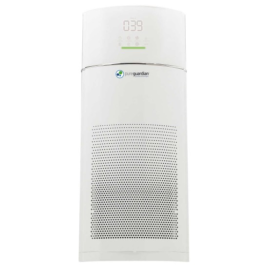  4-in-1 Large Room 360 Degree Air Purifier with True HEPA Filter and High Performing CADR