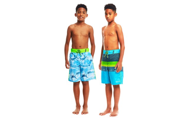  Youth 2-pack Swim Short, Blue, Large