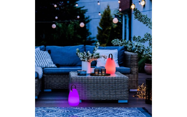 GloGlobe Wireless LED Color Changing Lantern, 2pk