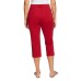  Ladies' Amanda Capri, Red, 16