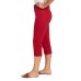  Ladies' Amanda Capri, Red, 16