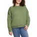  Ladies' Pullover with Lace, Green, 2X