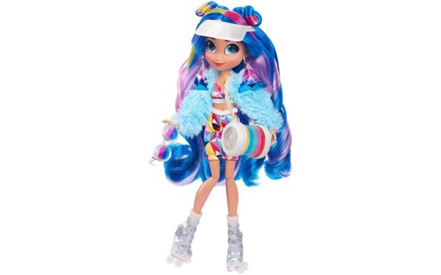  Hairmazing Kaleidoscope Series Fashion Doll 6 Styling Accessories and a Brush, Rayne