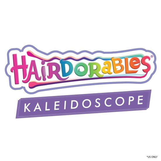  Hairmazing Kaleidoscope Series Fashion Doll 6 Styling Accessories and a Brush, Rayne