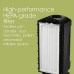  Hepa True Air Compact Pet Air Purifier, Home And Office- Black