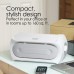  Hepa True Air Compact Pet Air Purifier, Home And Office- White