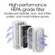  Hepa True Air Compact Pet Air Purifier, Home And Office- White