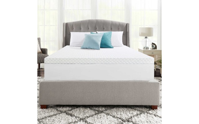 Harmony 3 layer Gel Foam & Microcoil Cooling Mattress Topper, One Color, California King