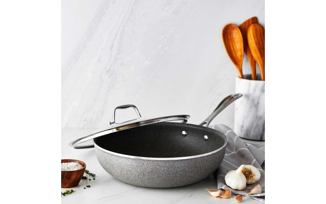  Capri Granitium Non-Stick 4.4 Quart Perfect Pan with Lid