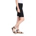  Ladies' Bermuda Short, Black, 2X