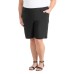  Ladies' Bermuda Short, Black, 2X