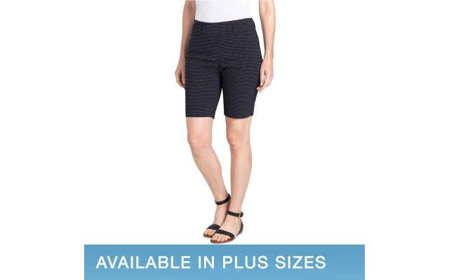  Ladies' Bermuda Short, Dark Blue, 2X