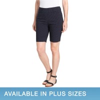 Hilary Radley Ladies' Bermuda Short, Dark Blue, 3X