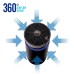  TotalClean Deluxe 5-in-1 Tower Air Purifier with UV-C Technology, Black