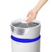  TotalClean Deluxe 5-in-1 Tower Air Purifier with UV-C Technology, White