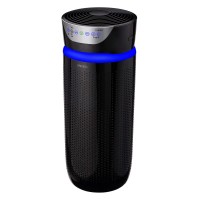 HoMedics TotalClean Deluxe 5-in-1 Tower Air Purifier with UV-C Technology, Black