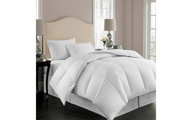  European White Down Comforter, One Color, King