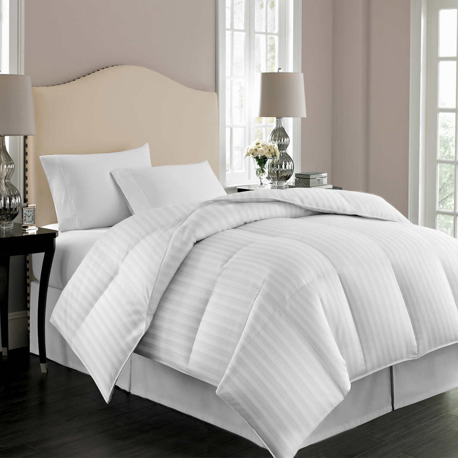 Hotel Grand European White Down Comforter, One Color, Queen