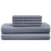  Antimicrobial 800 Thread Count Supima Cotton 6pc Sheet Set, Gray, Split King
