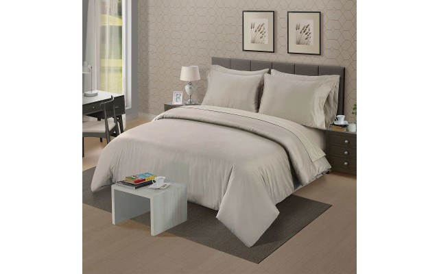  Antimicrobial 800 Thread Count Supima Cotton 6pc Sheet Set, Tan, Split King