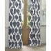 HPD  Printed Cotton Curtains for Living Room 50 X 96