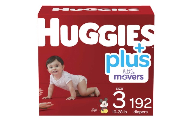  Plus Diapers Sizes 3 - 6, One Color, 6 (35+ lb/16+ kg)