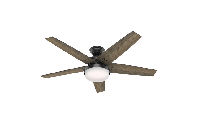  Brenham Matte Black LED 52″ Ceiling Fan