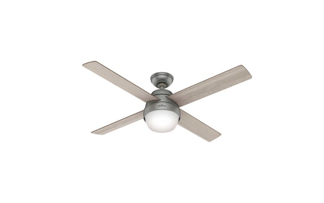  Marietta Matte Silver LED 52″ Ceiling Fan