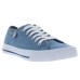  Ladies' Lace-Up Canvas Shoe, Blue, 6
