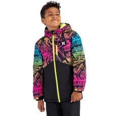 Hurley Youth Snow Jacket, Multi-Colored