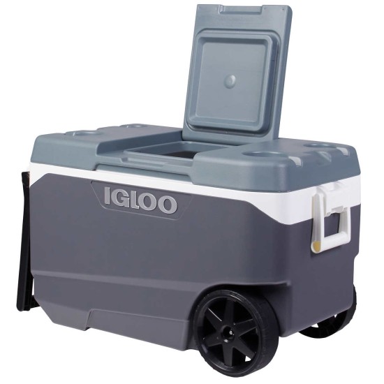  90-quart Maxcold Latitude Flip and Tow Wheeled Cooler