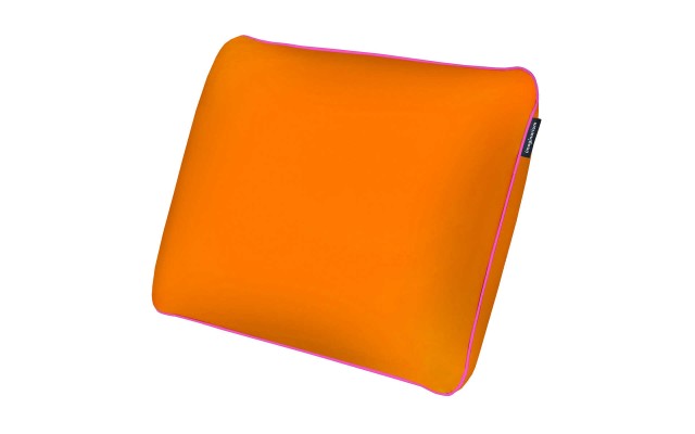  Memory Foam Fun Pillow with Cool Touch Cover, Orange