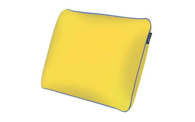  Memory Foam Fun Pillow with Cool Touch Cover, Yellow
