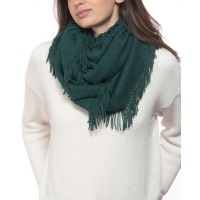 Inc International Concepts Solid Raschel Loop Scarf, One Size, Green